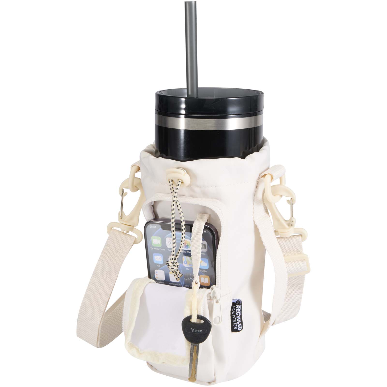 Bolsa para botellas de viaje reciclada de 2 litros Trip Aware™