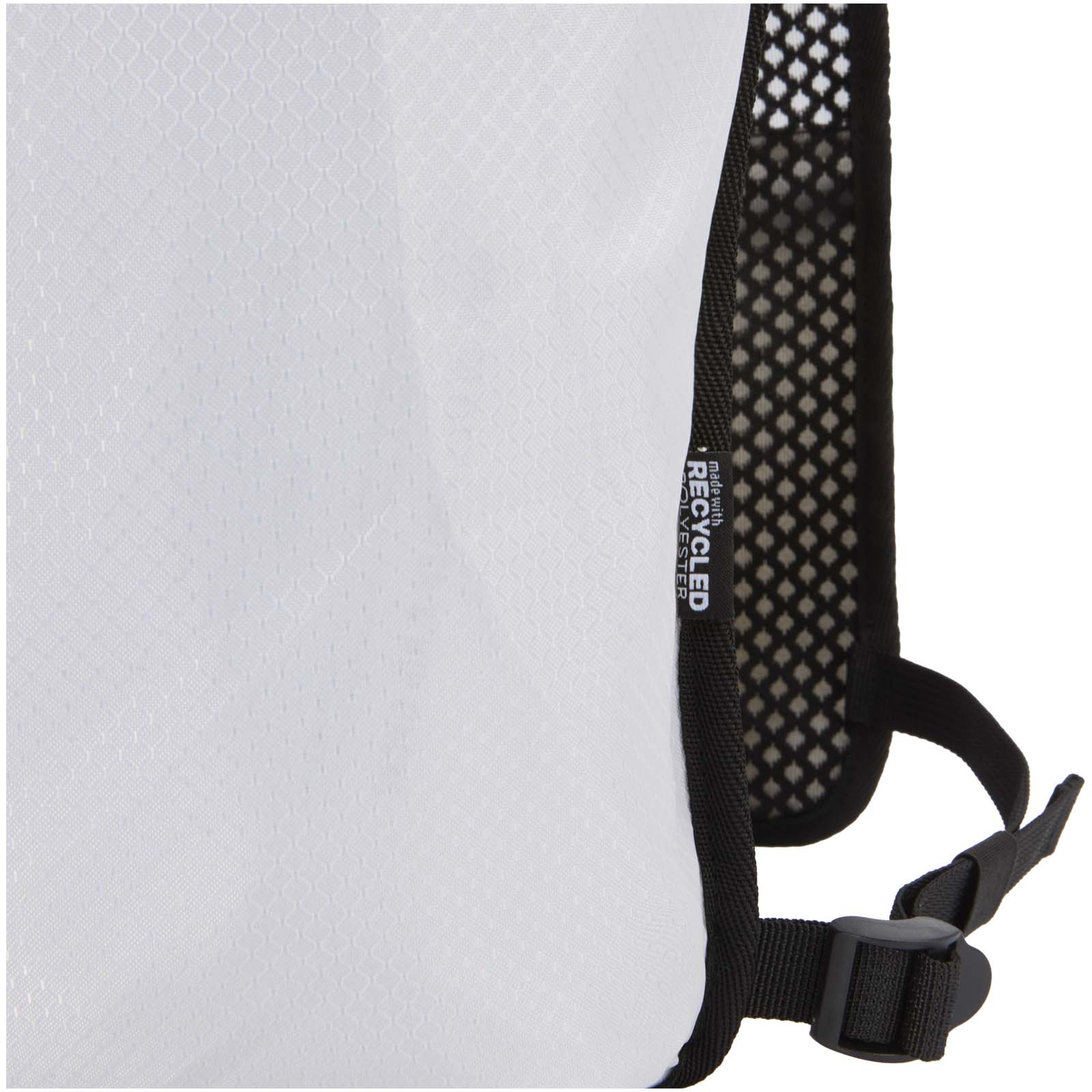 Chaleco de running de material reciclado con certificado GRS y mochila de hidratación de 5 L Nomad