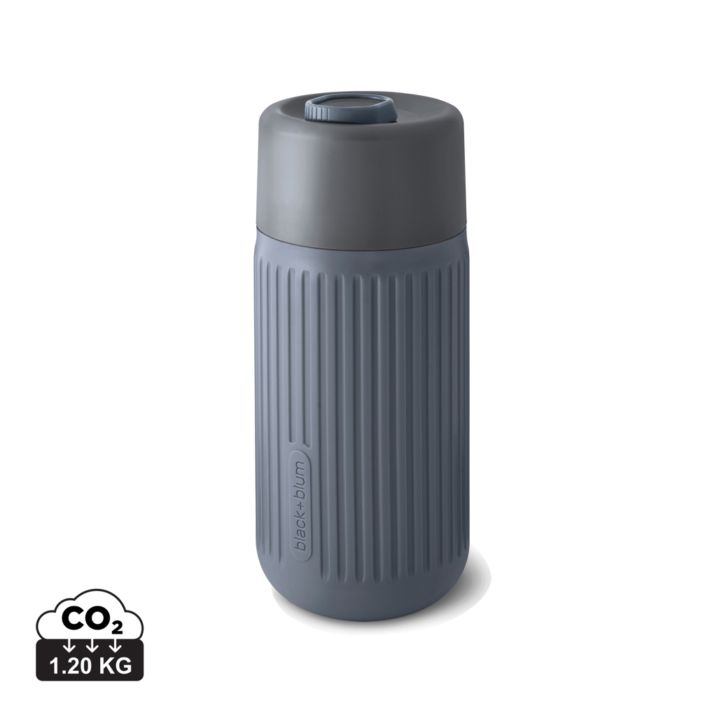 Vaso de vidrio Black+Blum de 340 ml