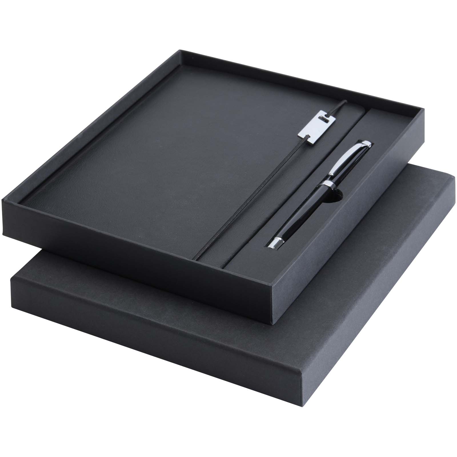 Set de libreta de tapa dura A5 y rollerball Legato Elegance