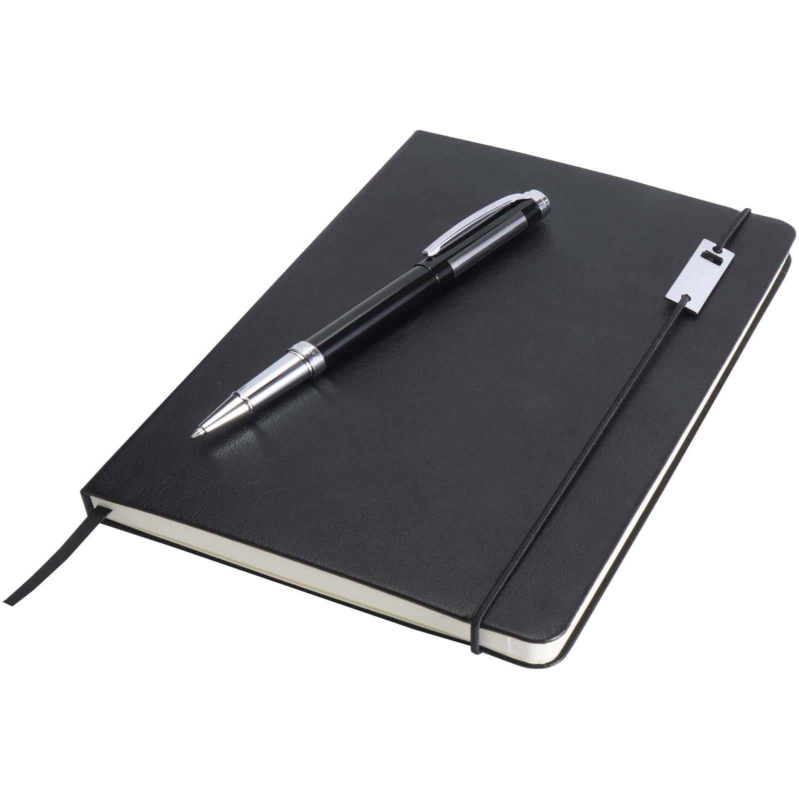 Set de libreta de tapa dura A5 y rollerball Legato Elegance