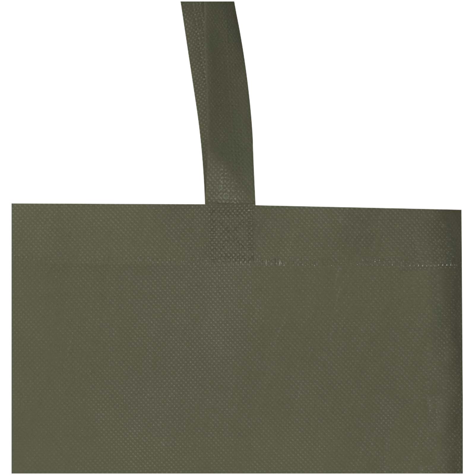 Bolsa Tote de 12 L con refuerzo de material no tejido reciclado con certificado GRS EcoSeal