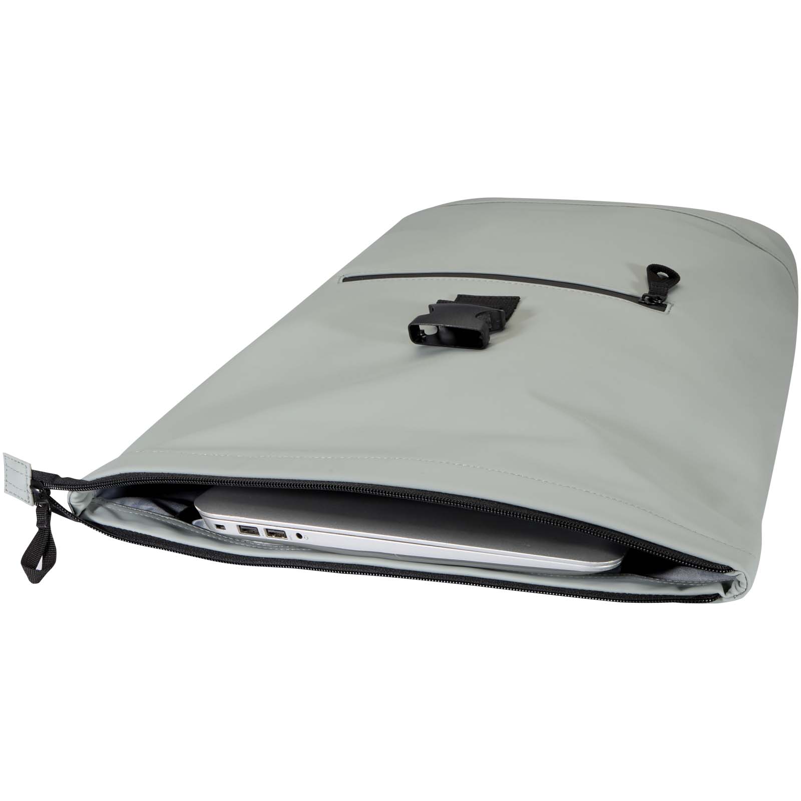 Mochila de 15 y 18 L con parte superior enrollable de material reciclado con certificado GRS Resi Plus