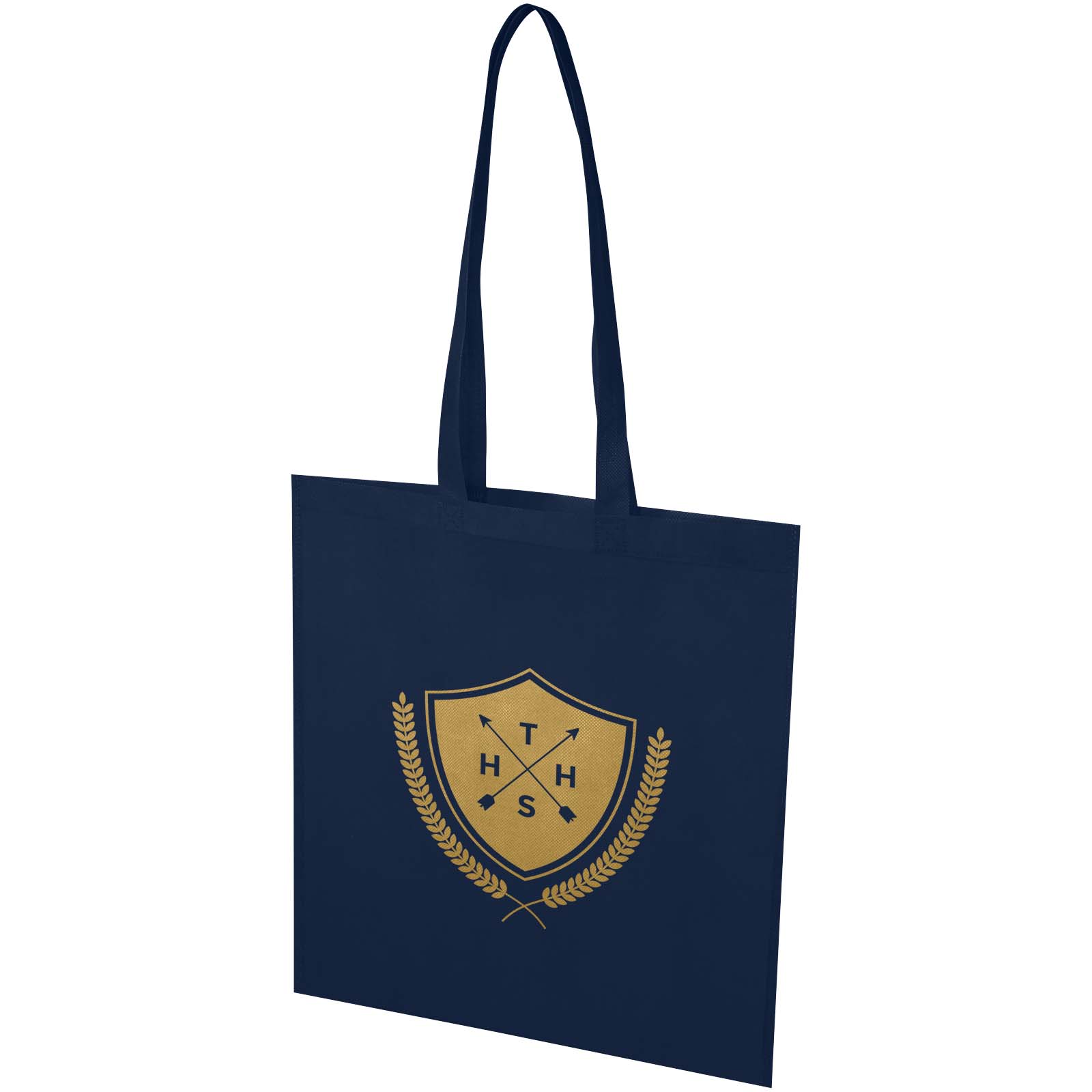Bolsa Tote de 6 l para convenciones de material no tejido reciclado con certificado GRS EcoSeal