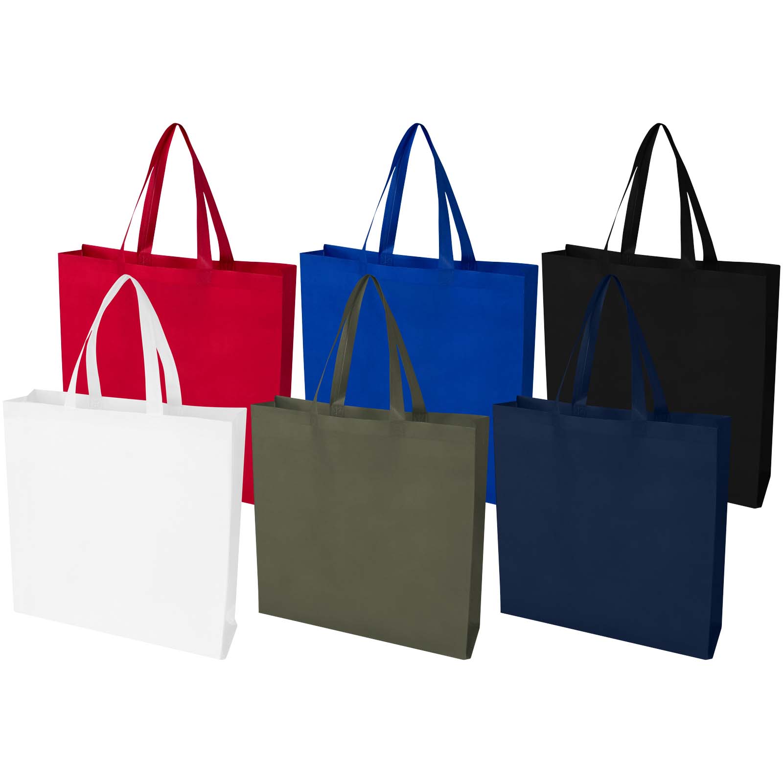 Bolsa Tote de 12 L con refuerzo de material no tejido reciclado con certificado GRS EcoSeal