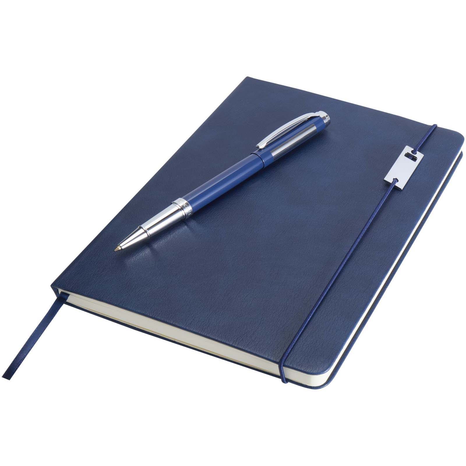 Set de libreta de tapa dura A5 y rollerball Legato Elegance