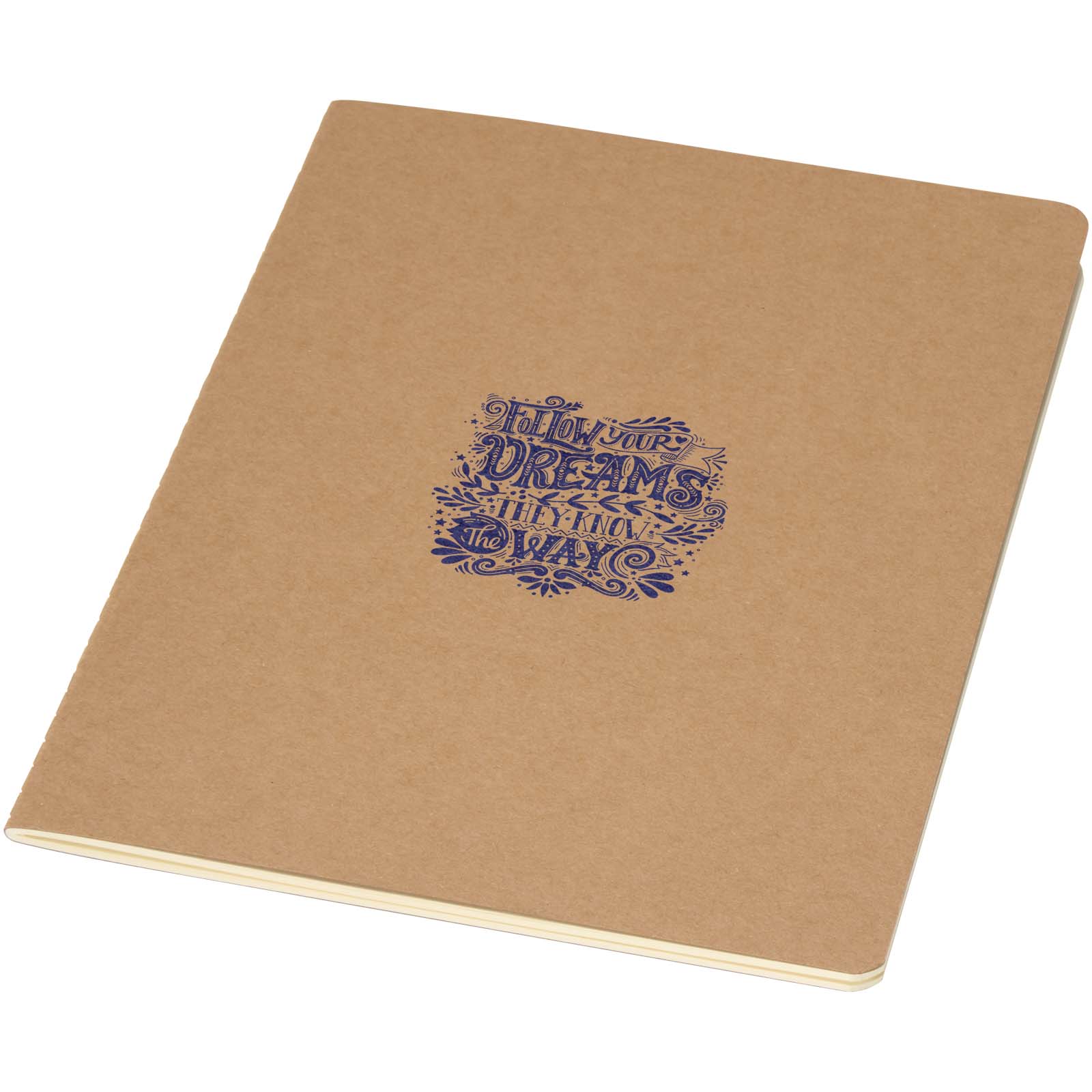 Libreta kraft A5 con páginas punteadas Slyk