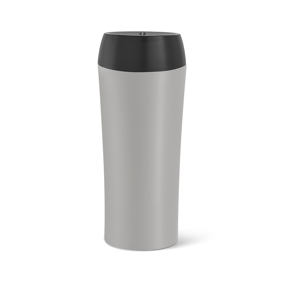 MONARDA. Stainless steel and PP travel cup 470 mL