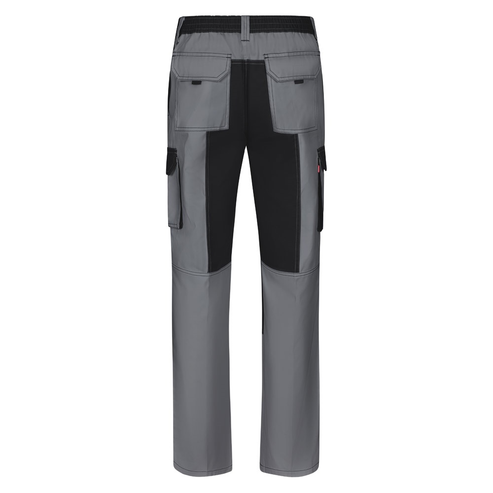 VL NJORD. Two-tone multi-pocket twill trousers (240 g/m²), in cotton (35%) and polyester (65%)