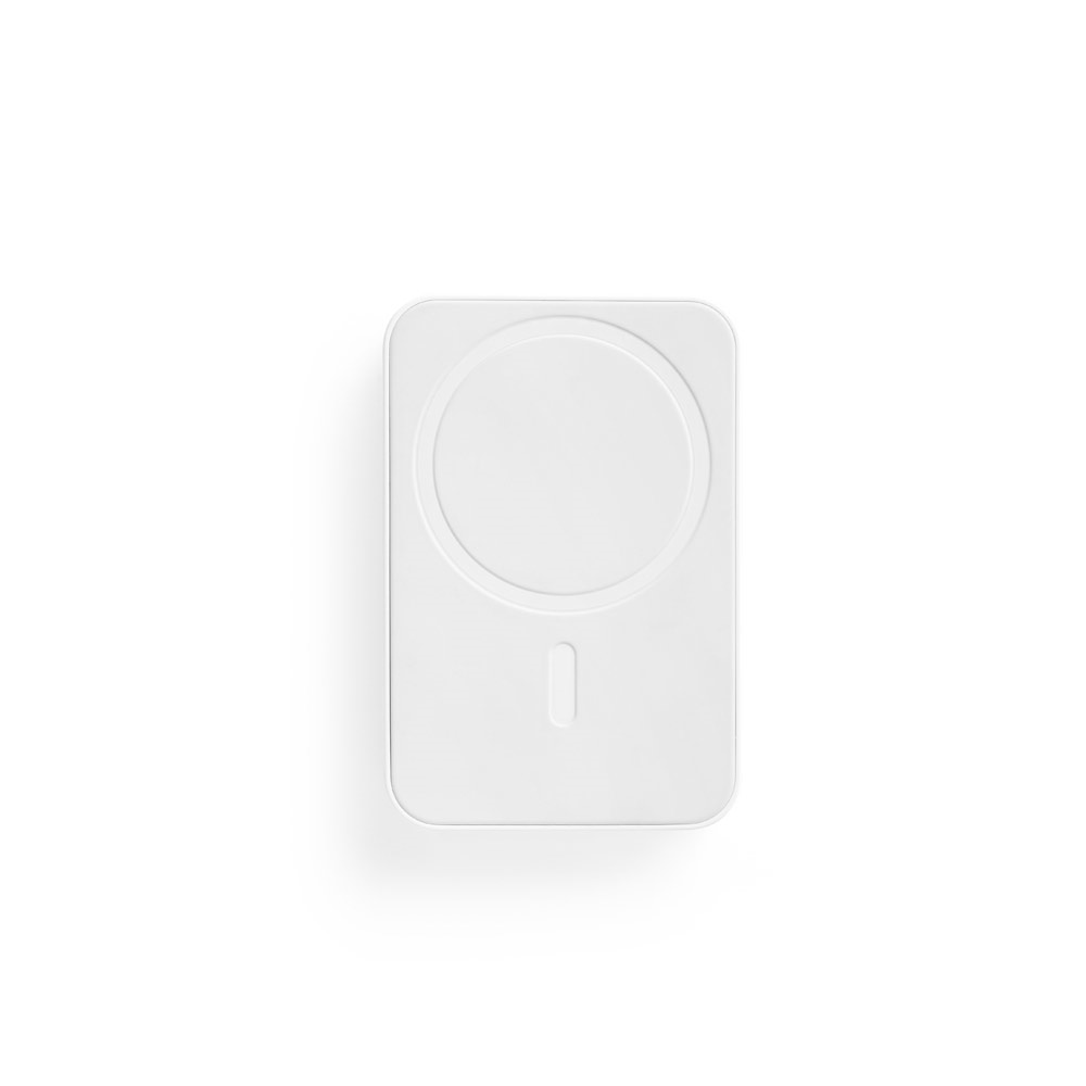 AMPERE 10. 10.000 mAh magnetic power bank with 15W superfast wireless charger in recycled ABS (100% rABS)