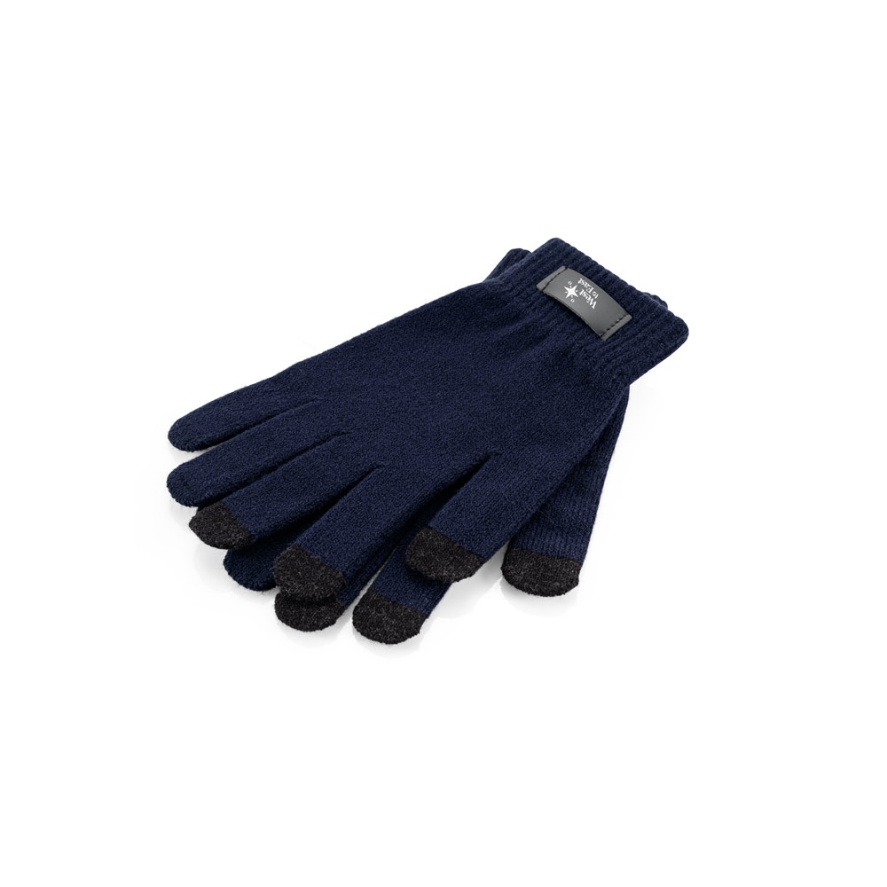 BURROW. Gloves made from recycled polyester (100% rPET), with touch tips