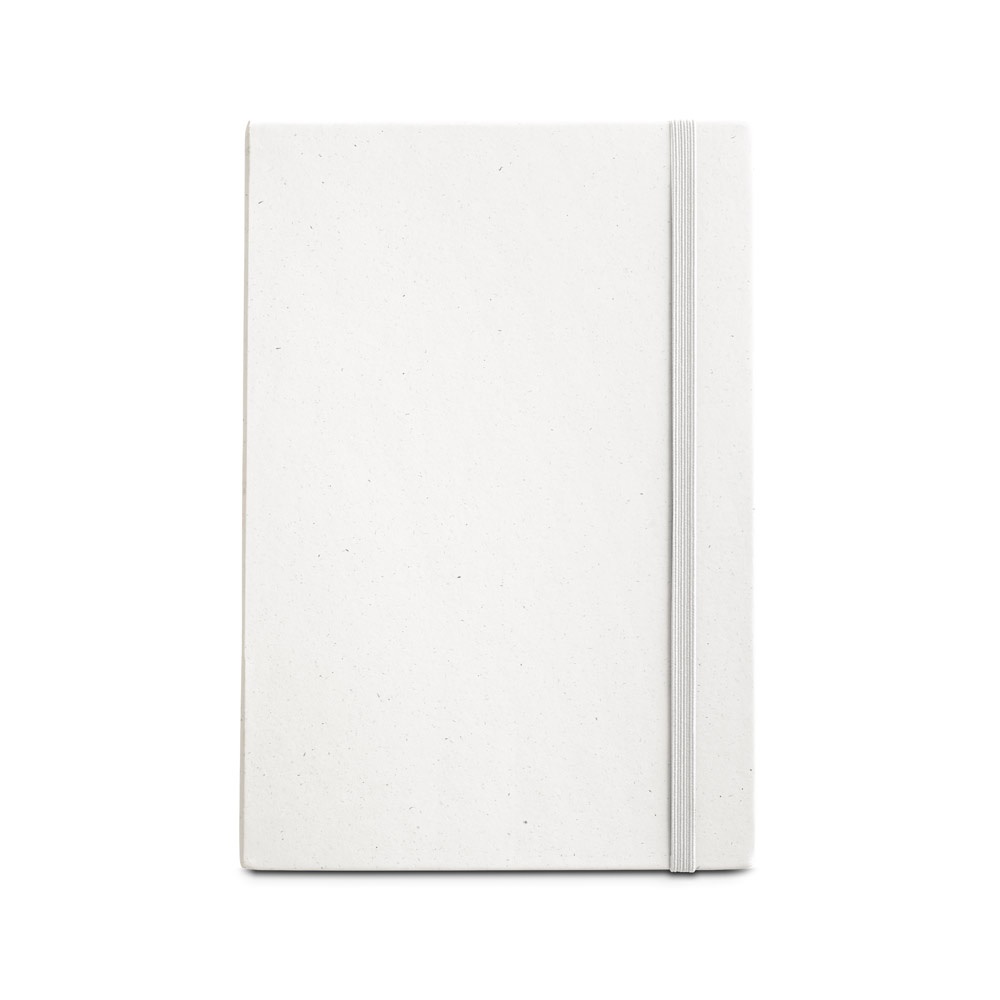 MILKY. A5 notepad made from recycled milk cartons with lined pages