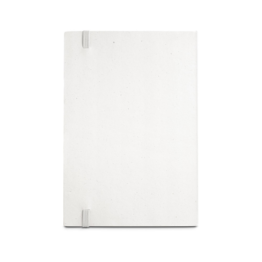 MILKY. A5 notepad made from recycled milk cartons with lined pages