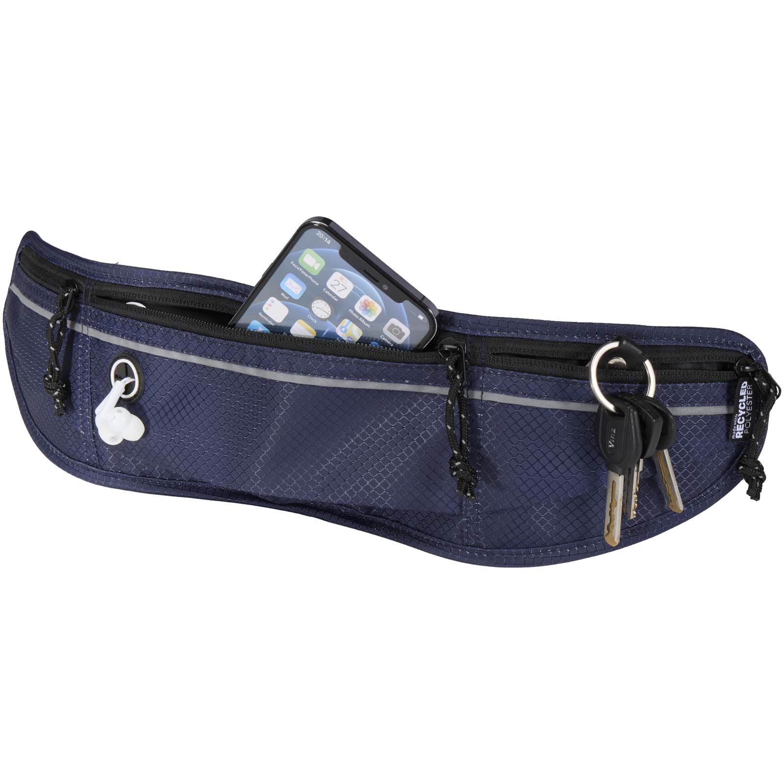 Riñonera de running de material reciclado con certificado GRS Nomad