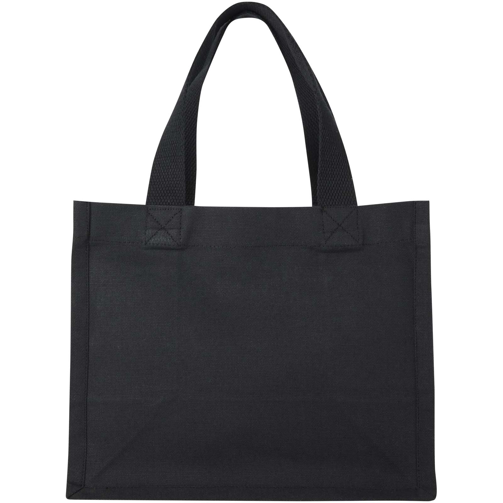 Bolsa Tote con fuelle mini de algodón reciclado GRS de 220 g/m² de 9 l Odessa