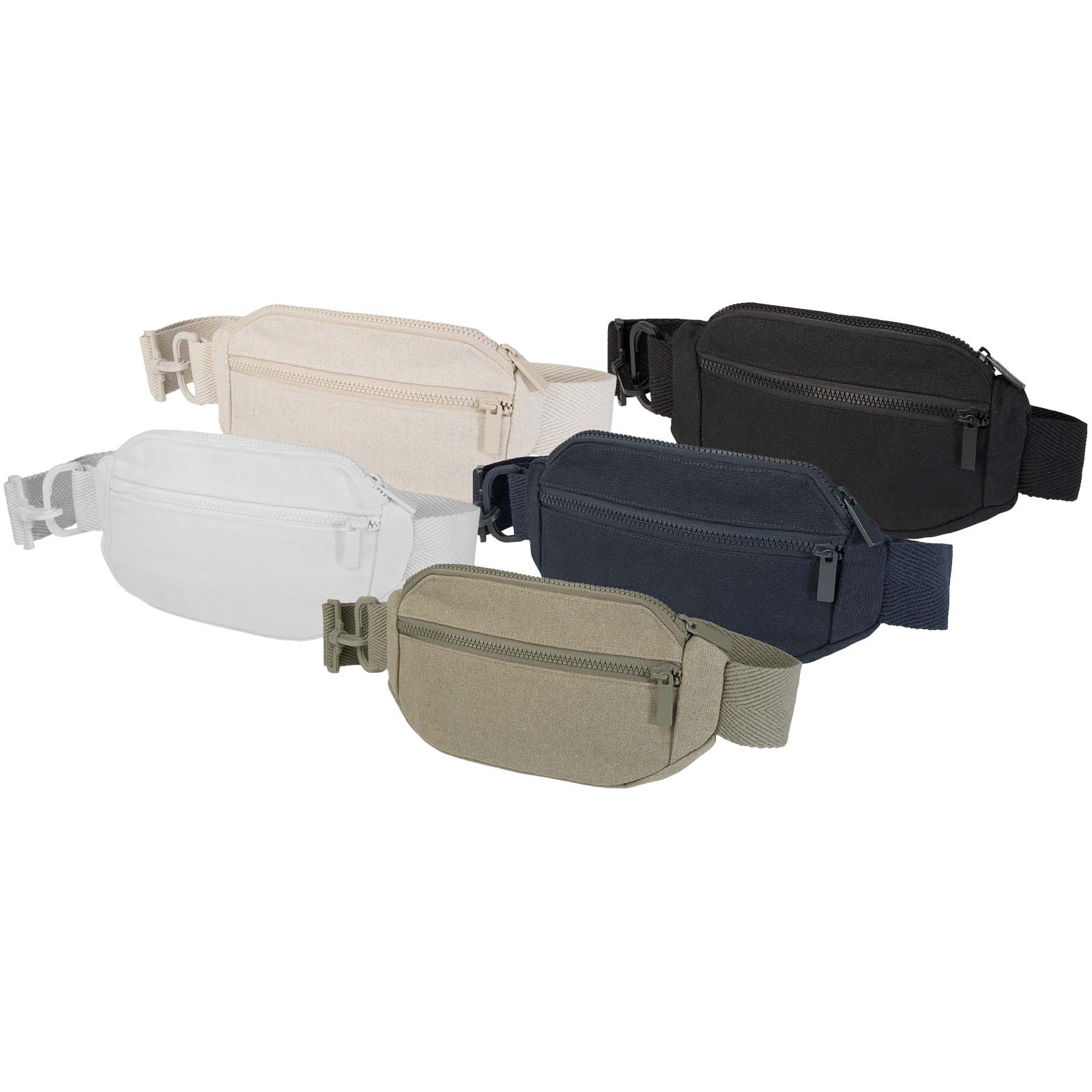 Bolso cruzado de material reciclado Aware™ de 500 g/m² Crescent