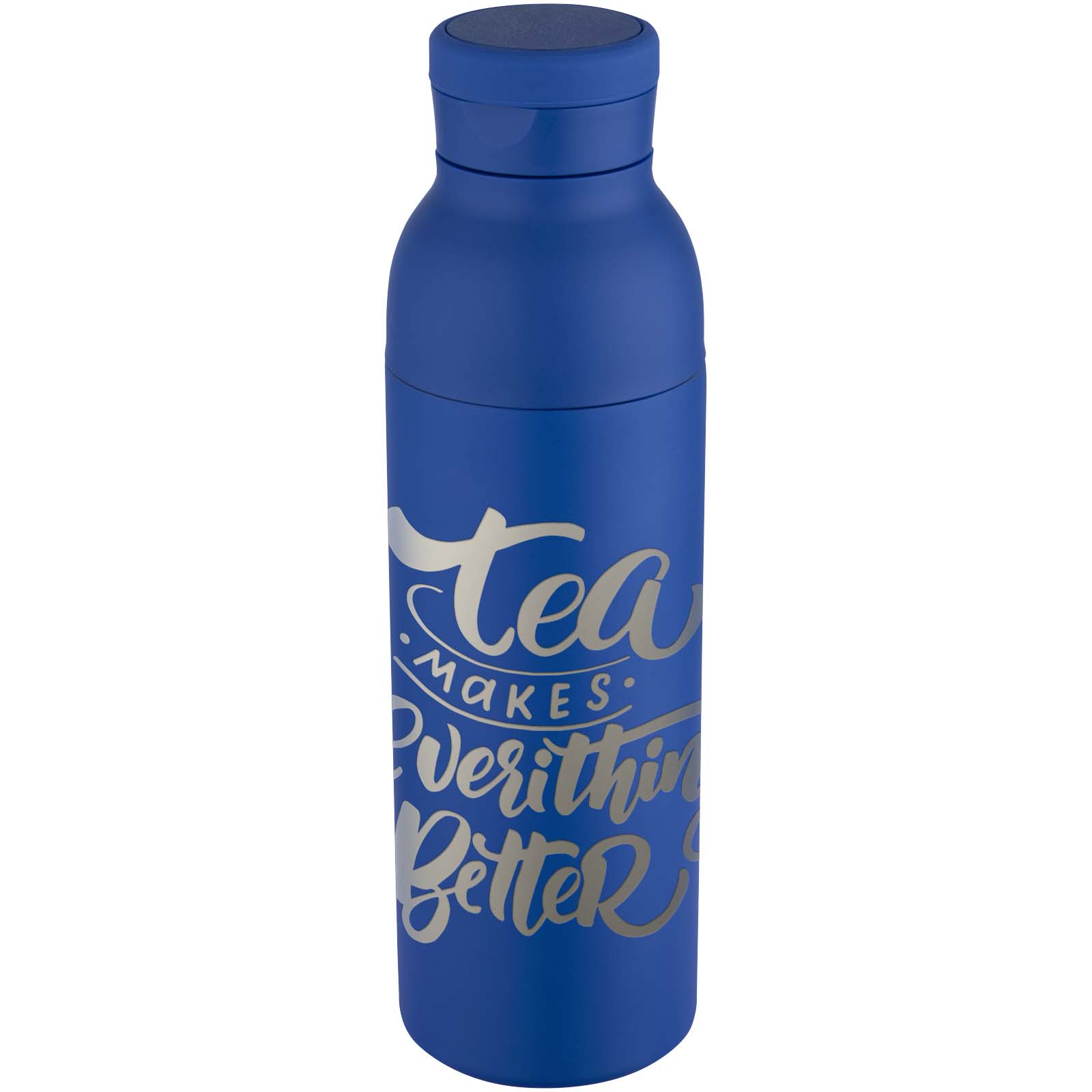 Botella de 650 ml con doble pared aislante de acero inoxidable reciclado RCS Illuminate