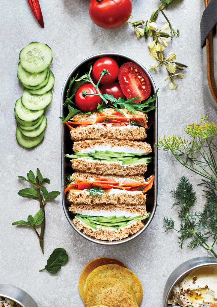 Tuppers Bento Doble de acero inoxidable Black+Blum