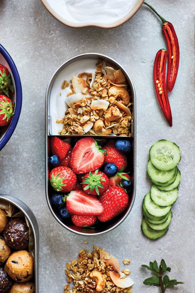 Tuppers Bento Doble de acero inoxidable Black+Blum