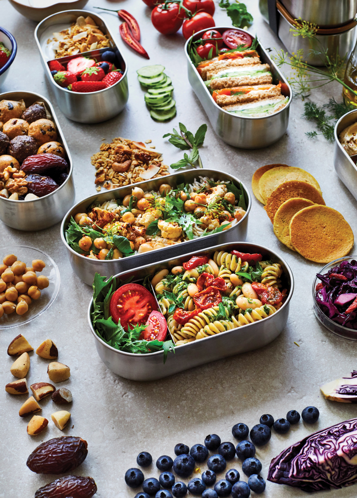 Tuppers Bento Doble de acero inoxidable Black+Blum