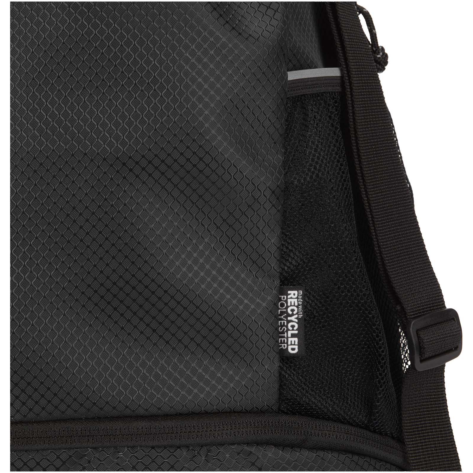 Bolsa deportiva de 18 L con cordón y compartimento inferior de material reciclado con certificado GRS Nomad