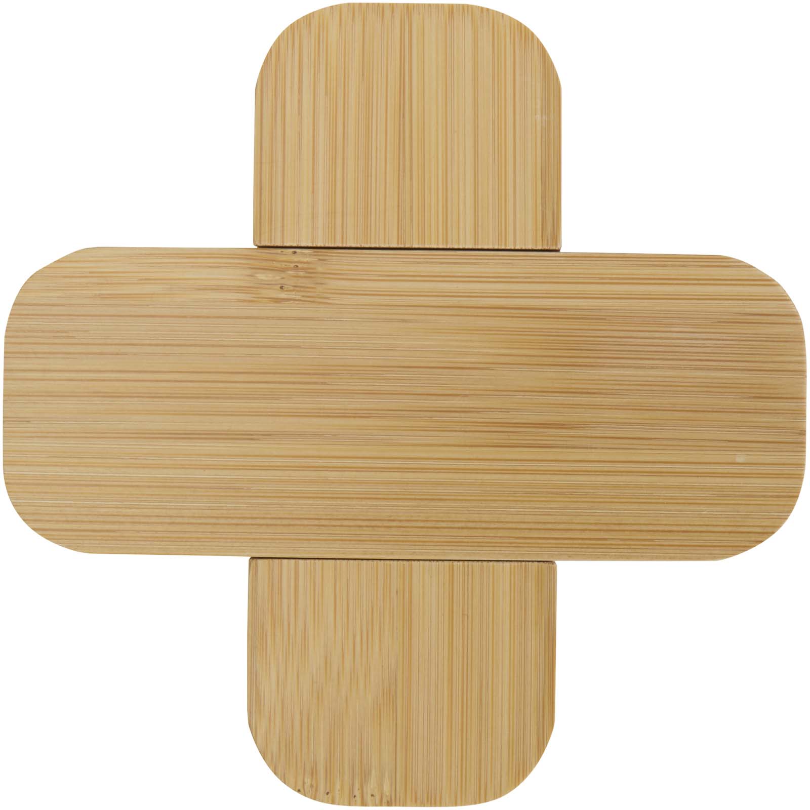 Salvamanteles de bambú pequeño Croc