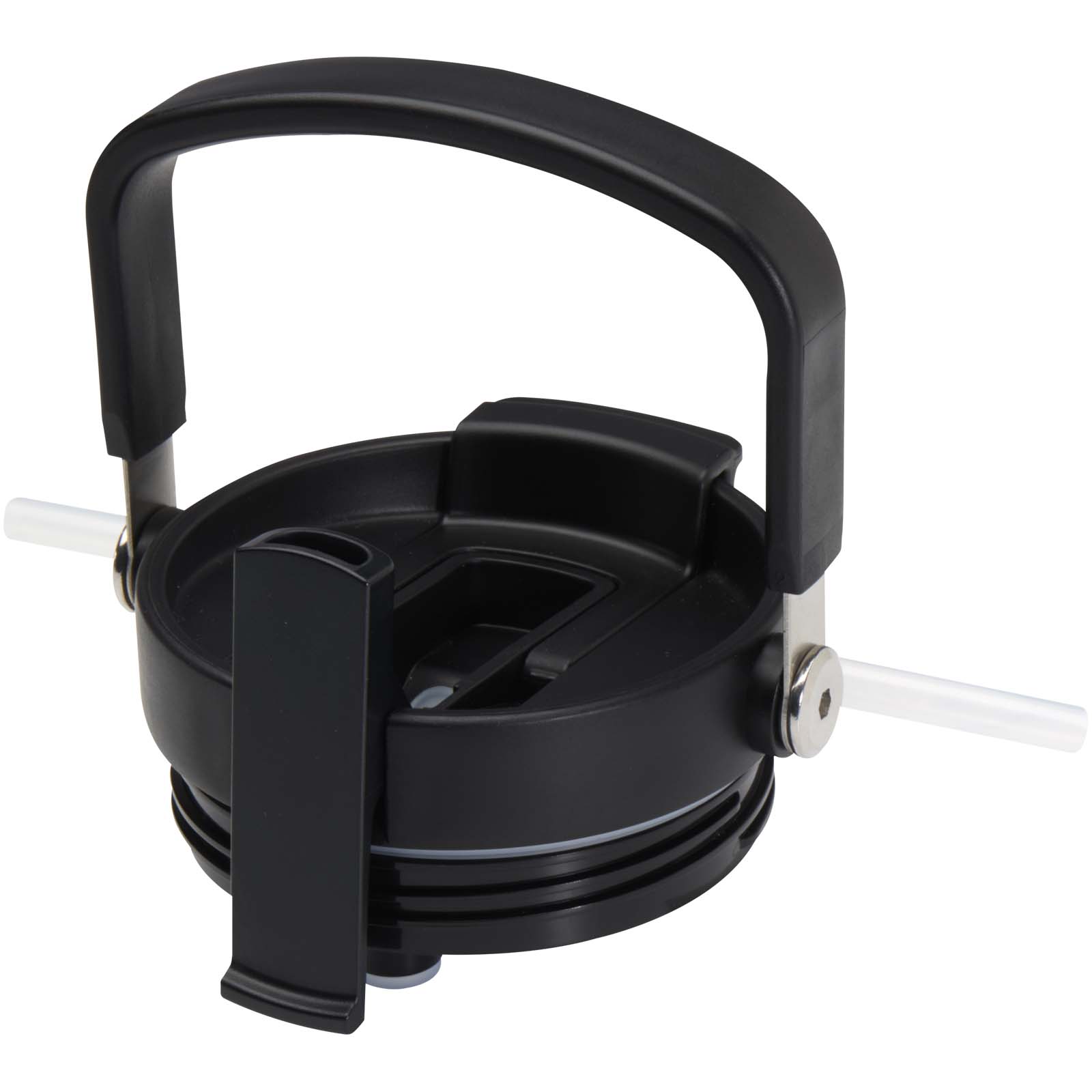 Vaso con aislamiento al vacío de cobre de acero inoxidable reciclado certificado RCS de 900 ml y con tapa de doble función Bronx