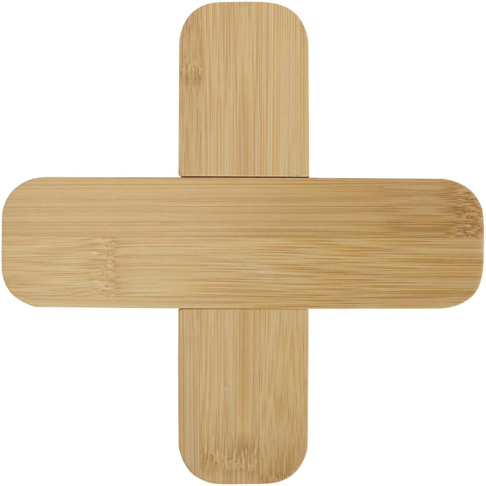 Salvamanteles de bambú grande Croc