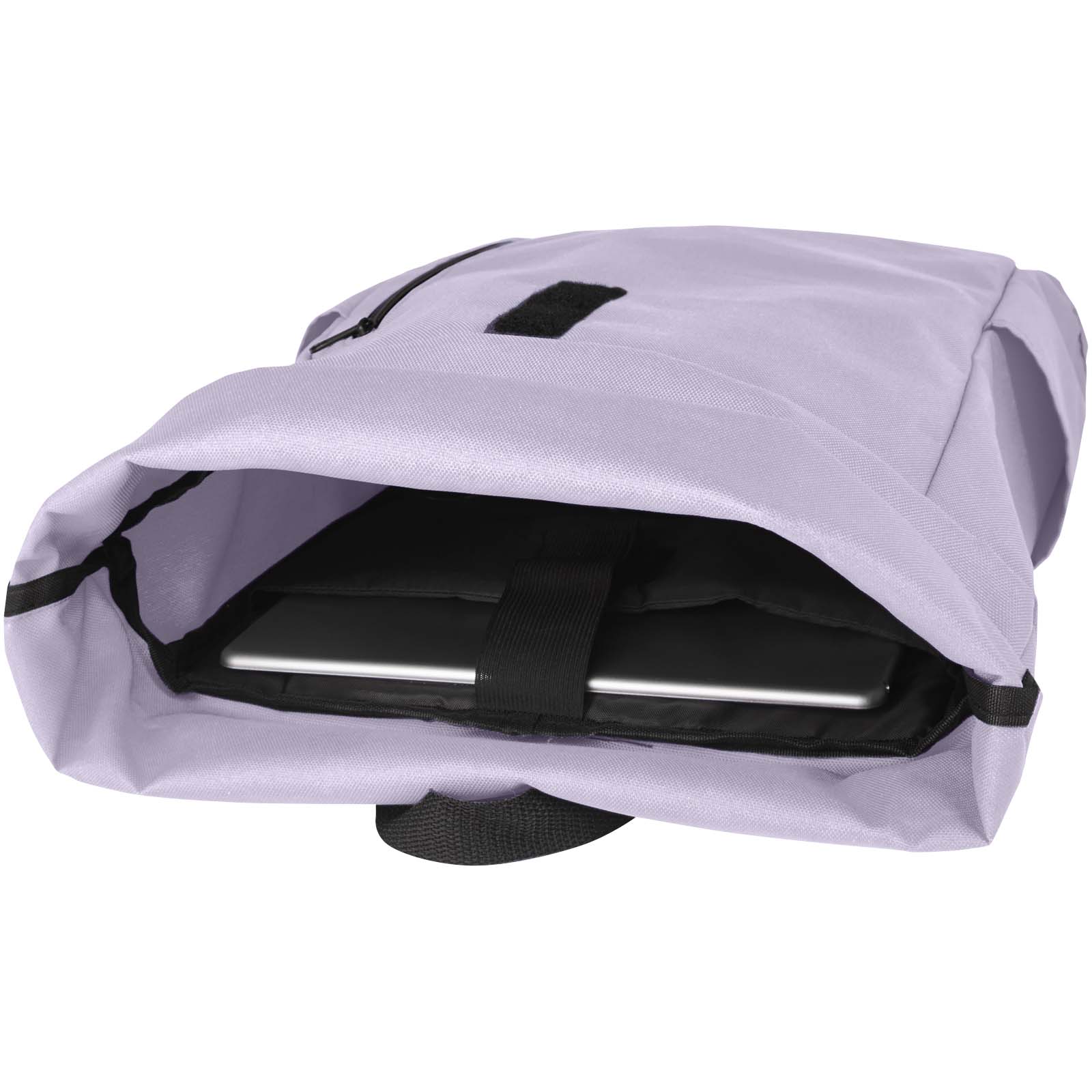 Byron 15.6 GRS RPET roll-top backpack 18L