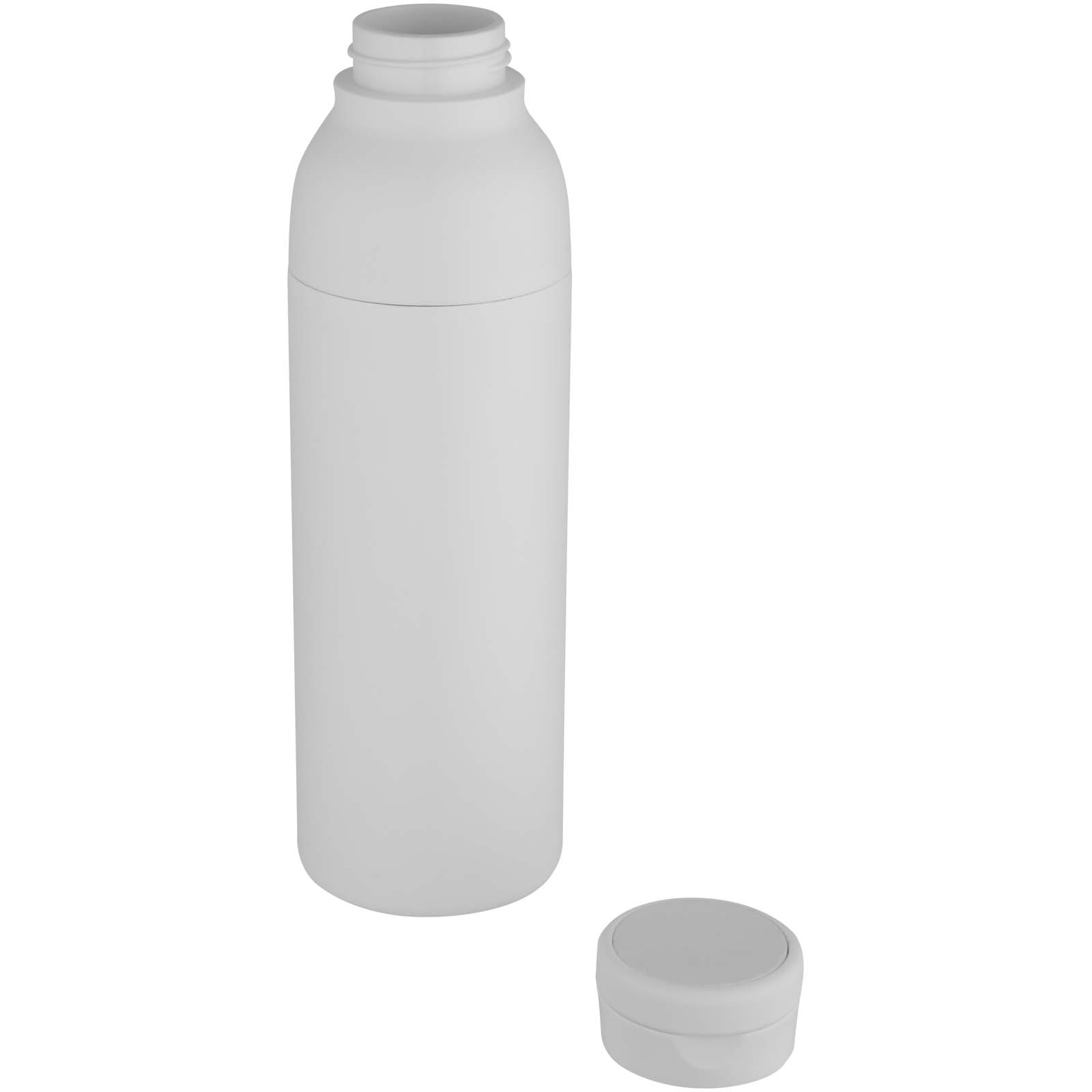 Botella de 650 ml con doble pared aislante de acero inoxidable reciclado RCS Illuminate