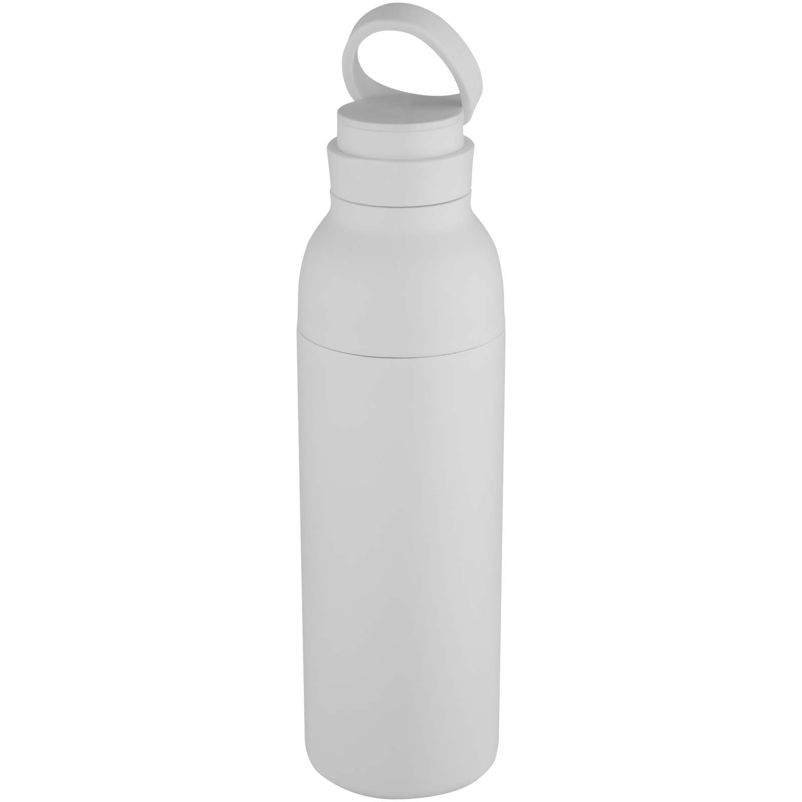 Botella de 650 ml con doble pared aislante de acero inoxidable reciclado RCS Illuminate