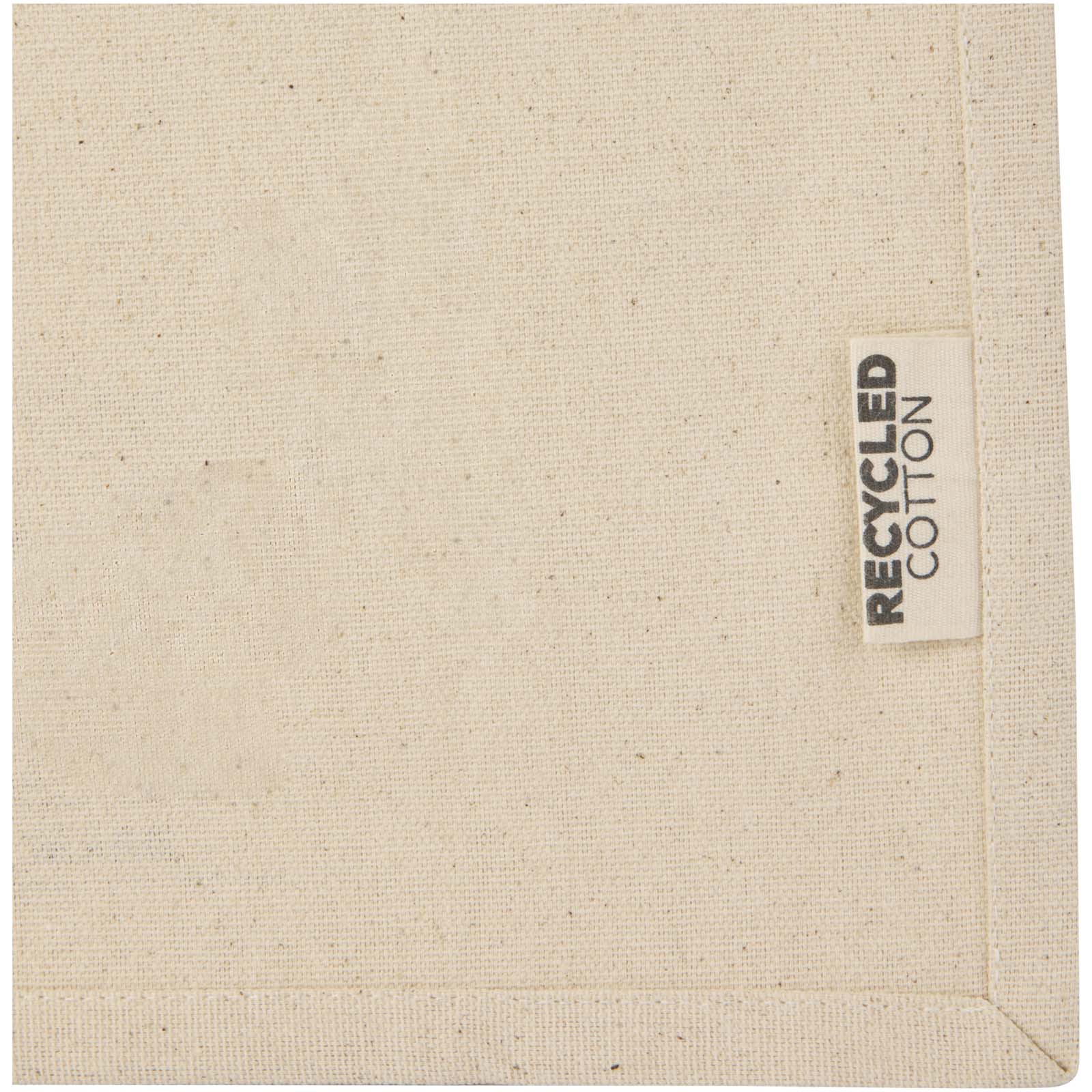 Bolsa Tote con fuelle mini de algodón reciclado GRS de 220 g/m² de 9 l Odessa