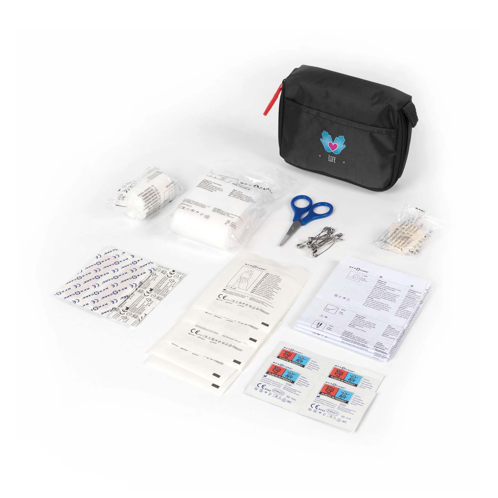 Kit de primeros auxilios de 31 piezas Basic