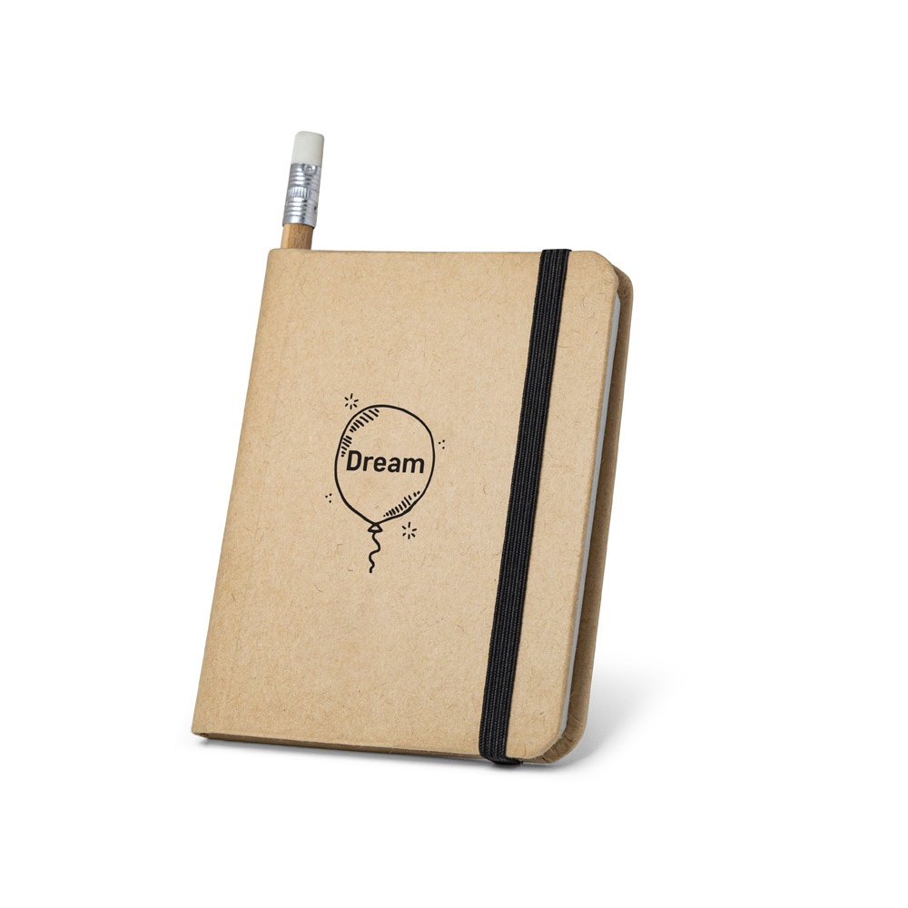 BRONTE. Bloc de notas A7 con páginas lisas