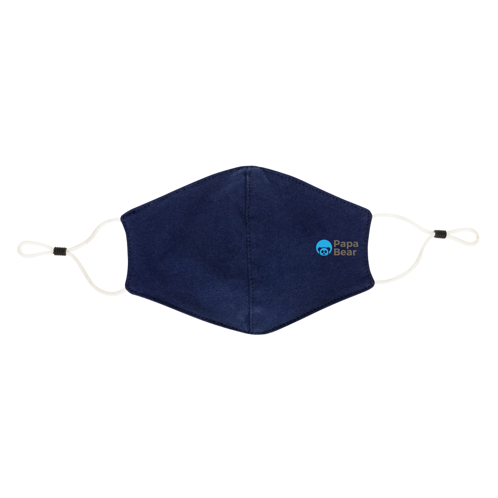 Mascarilla de algodón reutilizable de 2 capas