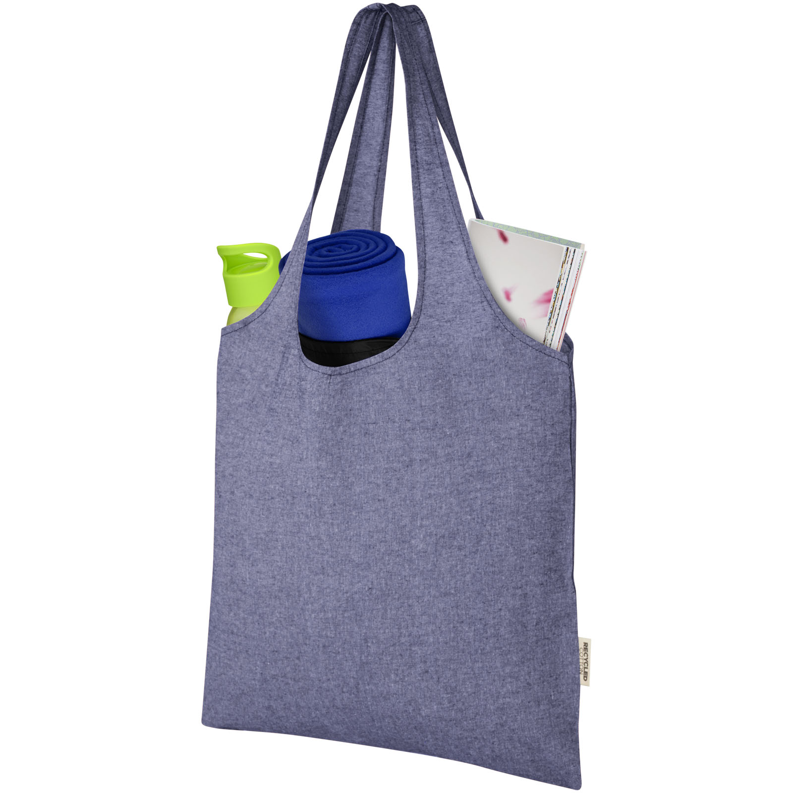 Bolsa Tote moderna de algodón reciclado de 150 g/m² de 7 l Pheebs
