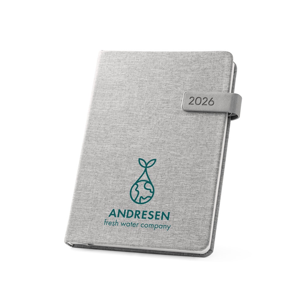 ANDRESEN A5. Recycled polyester (100% rPET) diary