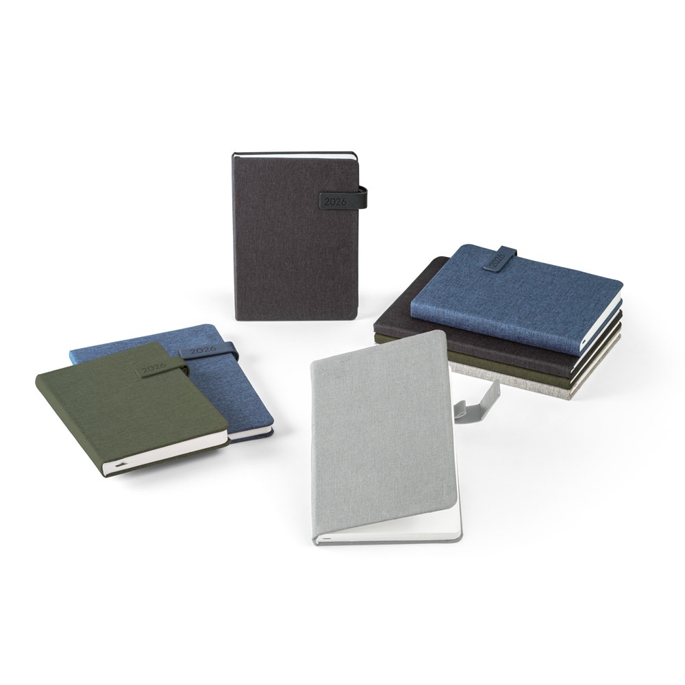 ANDRESEN A5. Recycled polyester (100% rPET) diary
