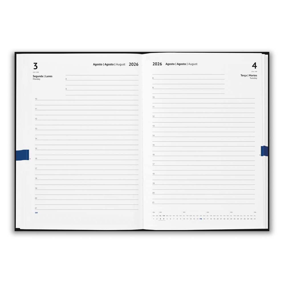 ALLENDE A5. A5 Diary