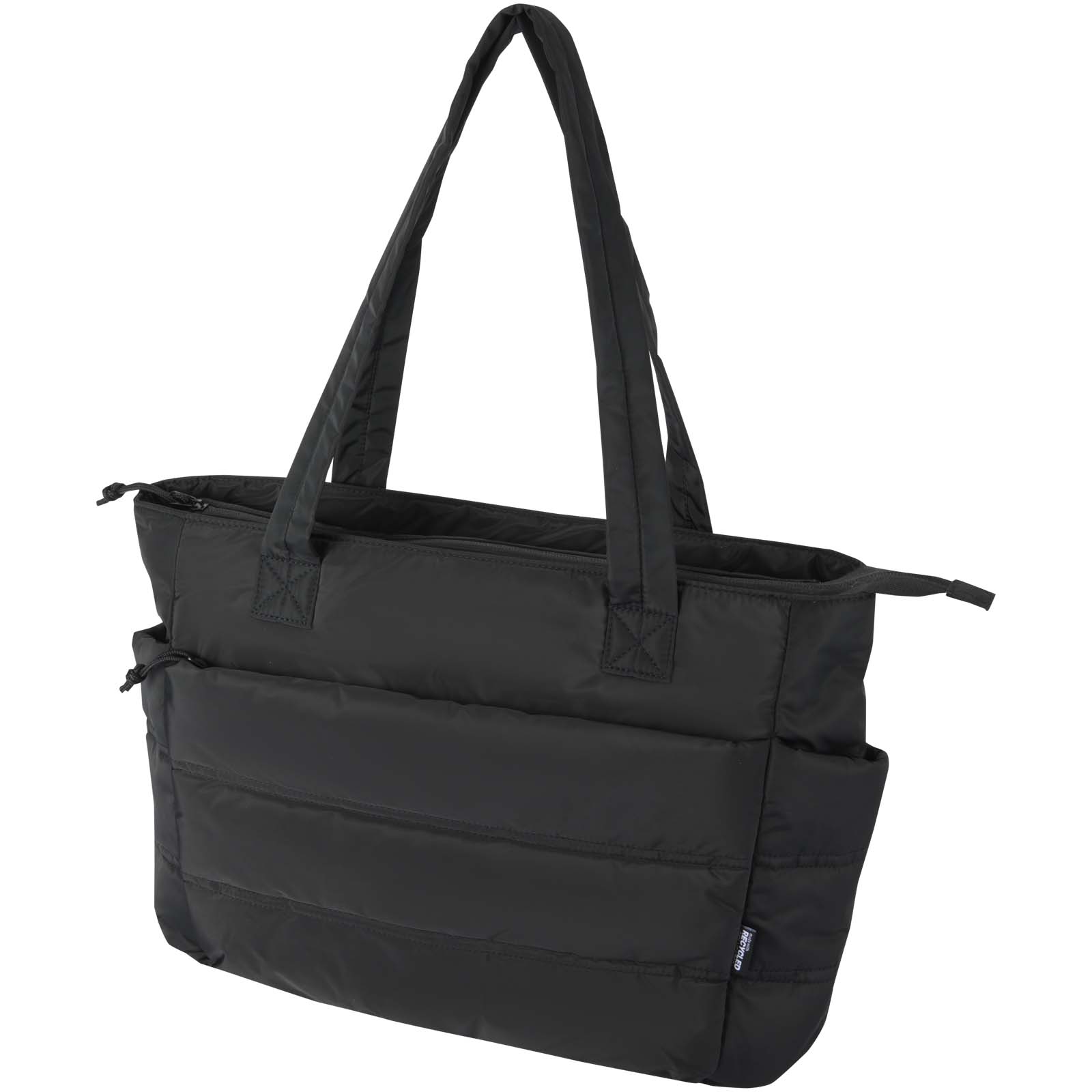 Bolsa Tote para portátil de 15,6 y 18l de material reciclado GRS Puffer