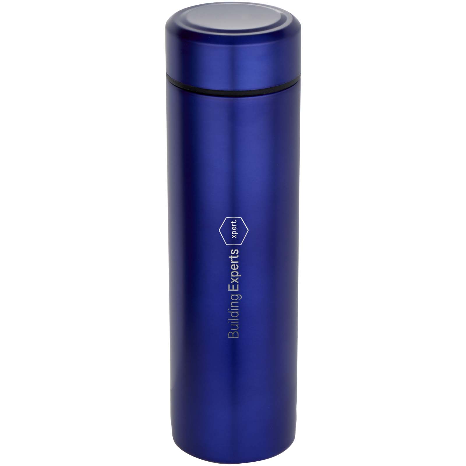 Termo de acero inoxidable de doble pared de 450 ml con colador de té Taylor