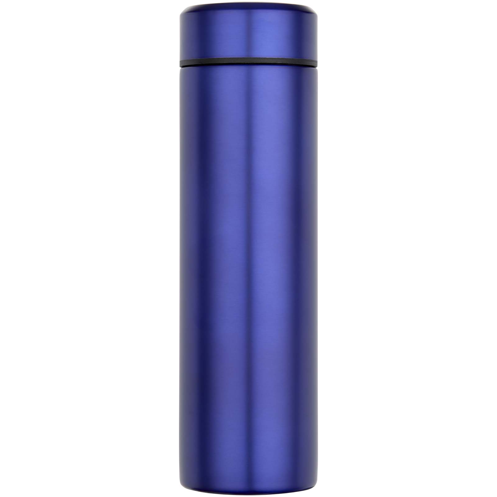 Termo de acero inoxidable de doble pared de 450 ml con colador de té Taylor