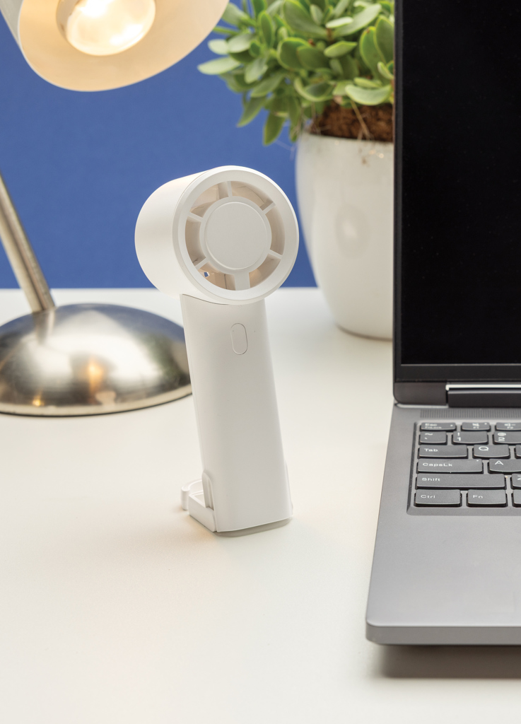 Ventilador portátil recargable Twist RCS plástico reciclado