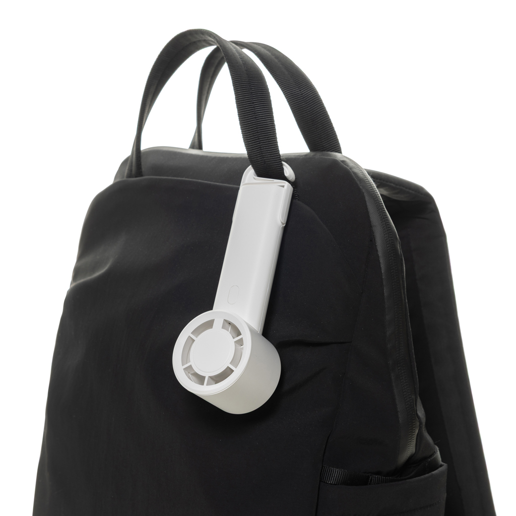 Ventilador portátil recargable Twist RCS plástico reciclado