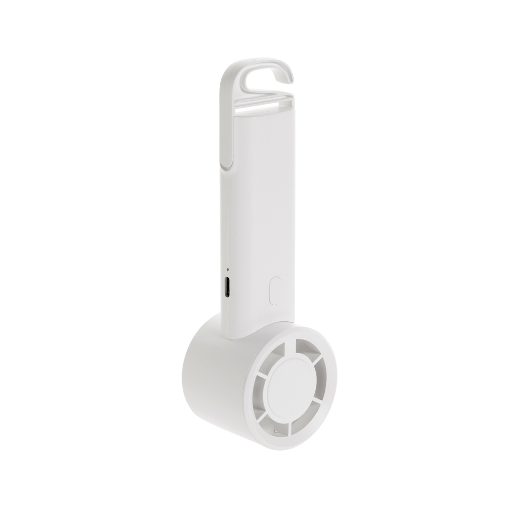 Ventilador portátil recargable Twist RCS plástico reciclado