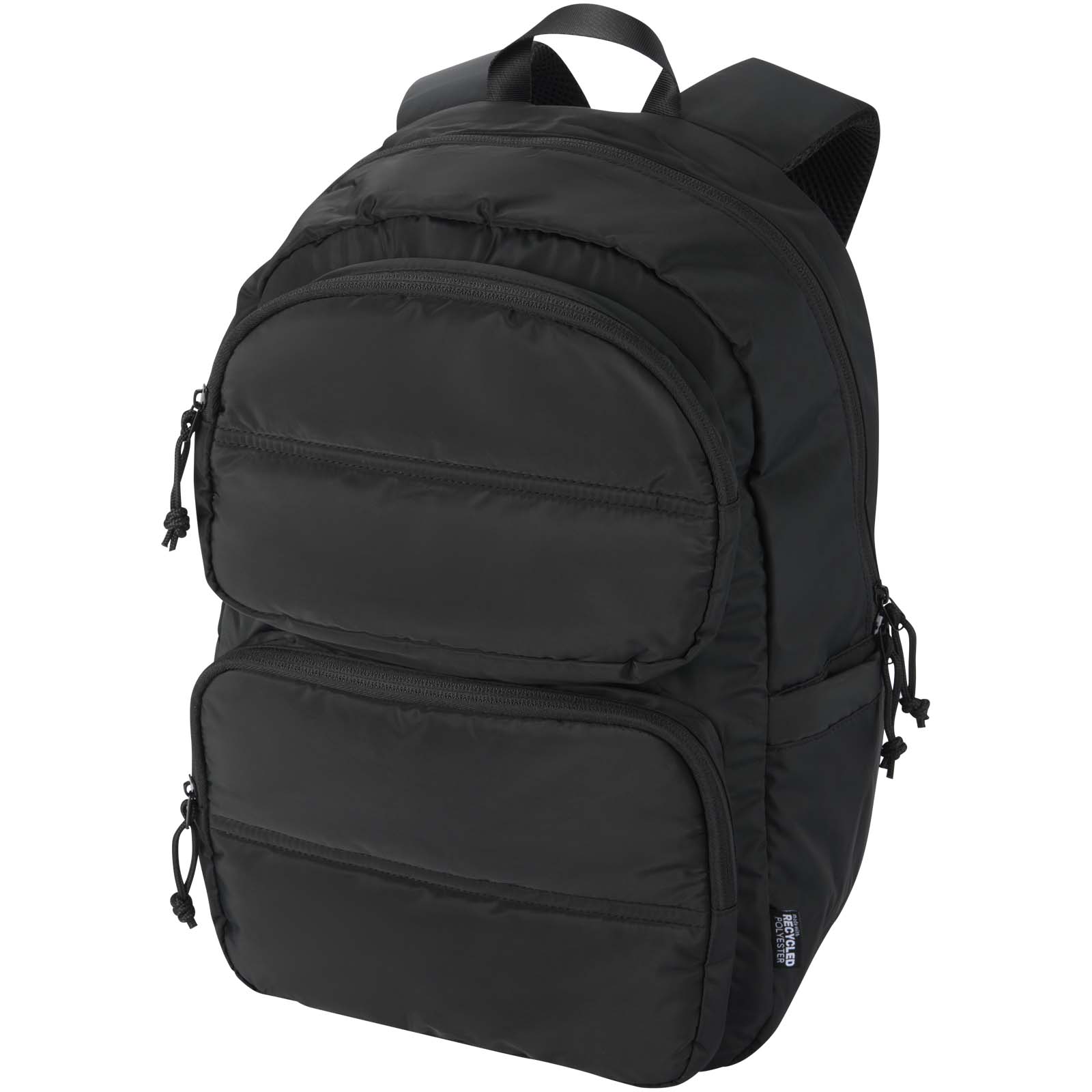 Mochila para portátil de 15,6 y 18l de material reciclado GRS  Puffer