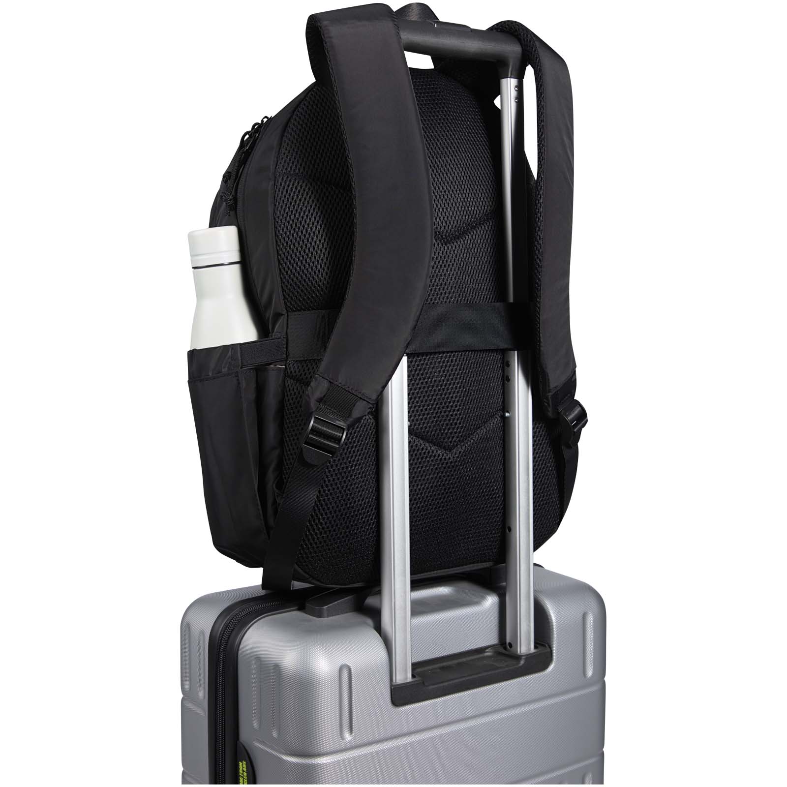 Mochila para portátil de 15,6 y 18l de material reciclado GRS  Puffer