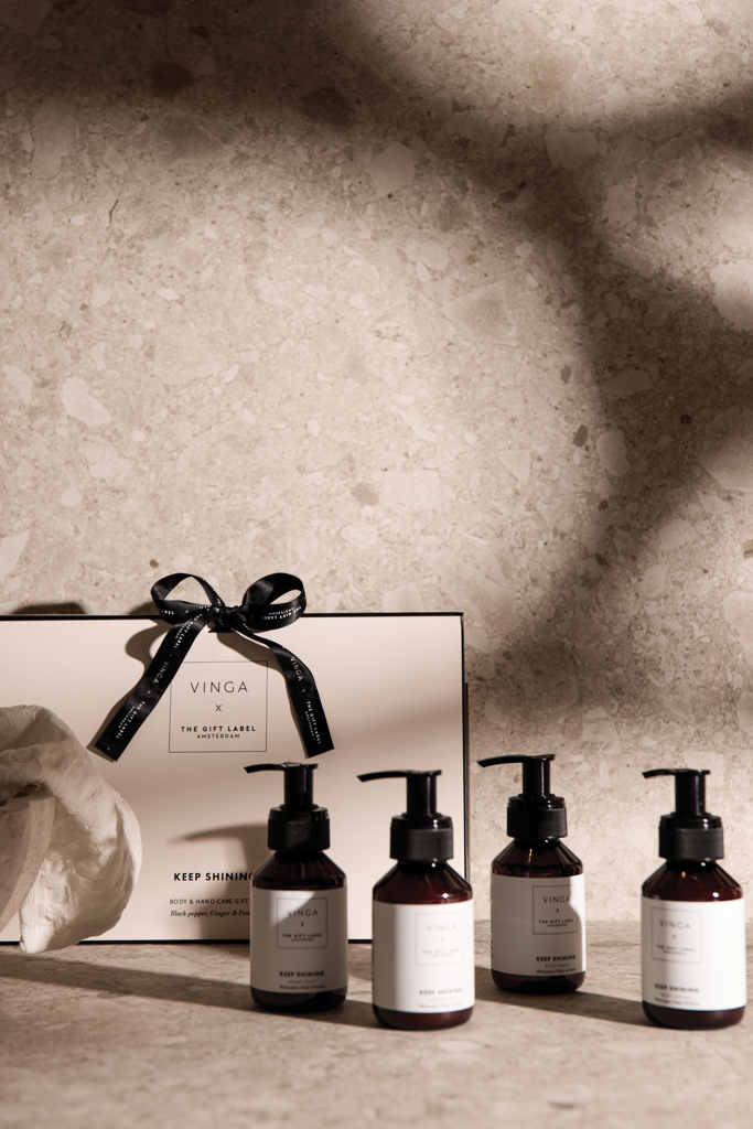 VINGA x TGL body and hand care gift set