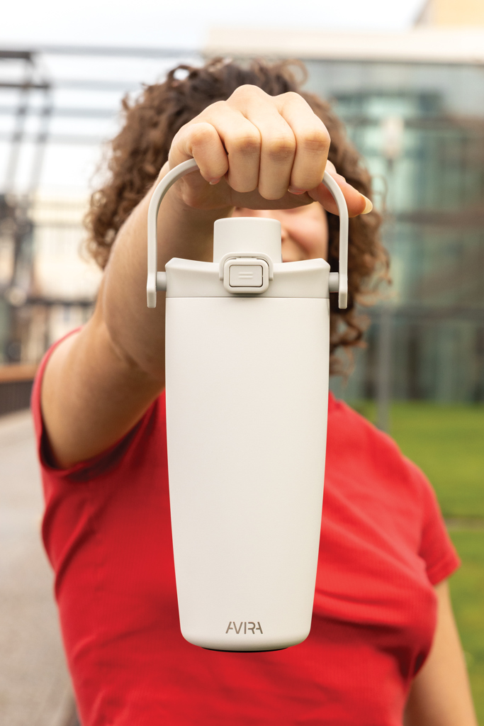 Taza con cierre Avira Ayala RCS Re-steel Duosip