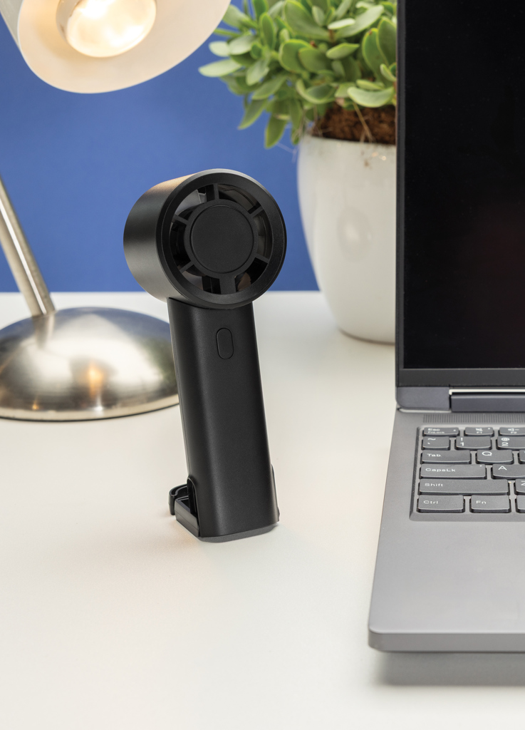 Ventilador portátil recargable Twist RCS plástico reciclado